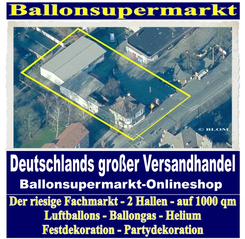 Deutschlands großer Versandhandel für Luftballons