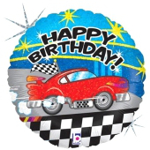 Folienballon Geburtstag Happy Birthday Car