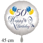 Folienballon Geburtstag Zahl 50