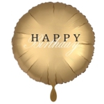 Folienballon Geburtstag, Happy Birthday Perfection
