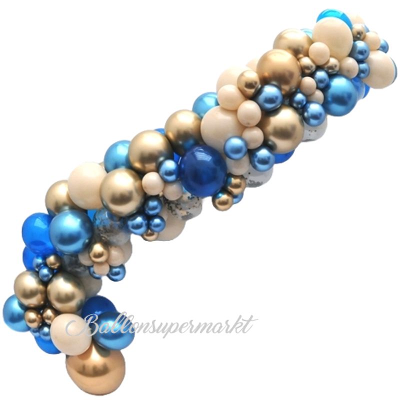 wilde Girlande aus Luftballons